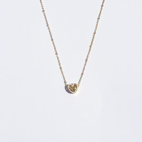 Jennifer Croll Exclusive 14K Gold Plated "Floating Heart" Necklace which can be worn many different ways for maximum versatility and style.